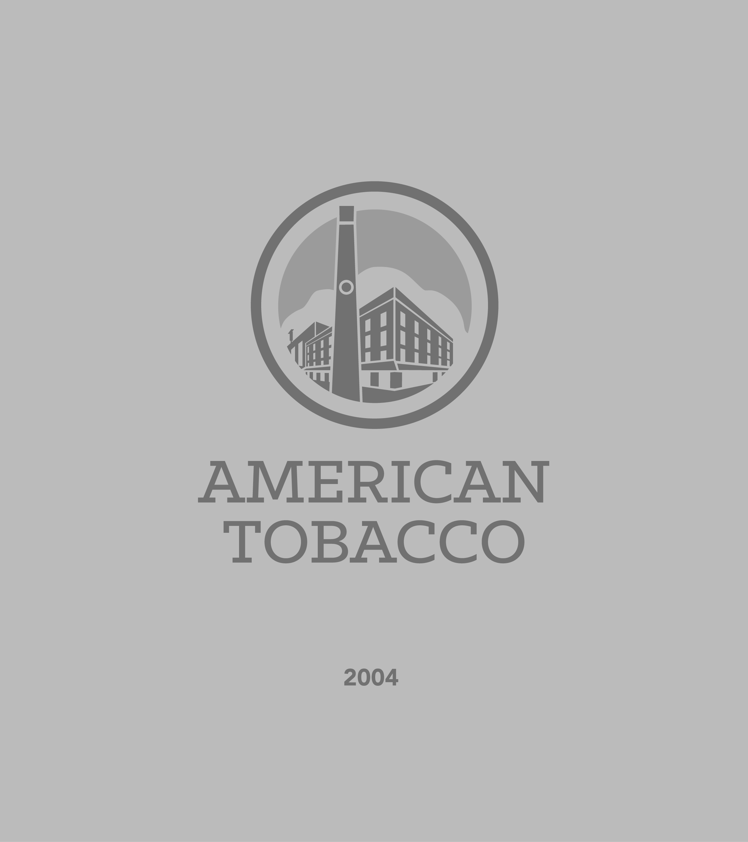 lockup of the old American tobacco campus logo from 2004