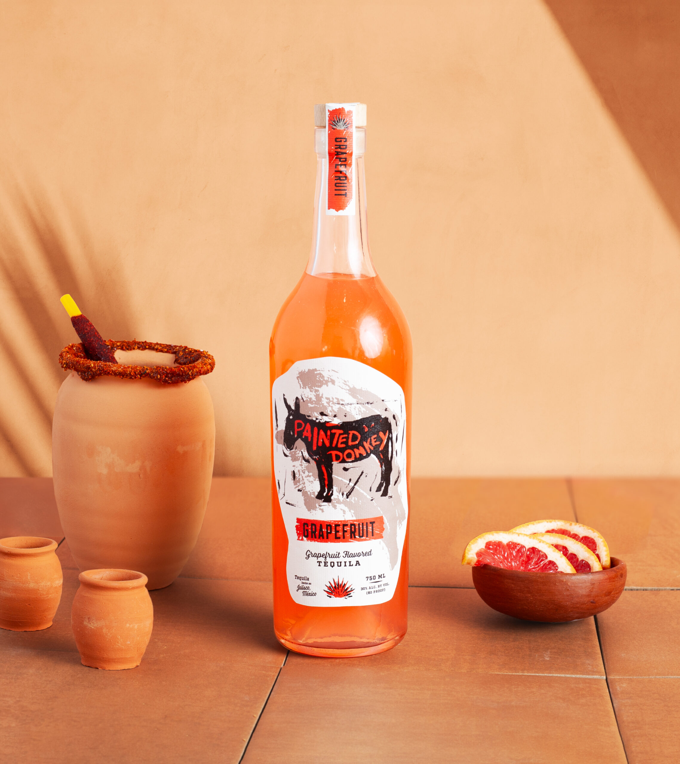 Painted Donkey Grapefruit bottle shot