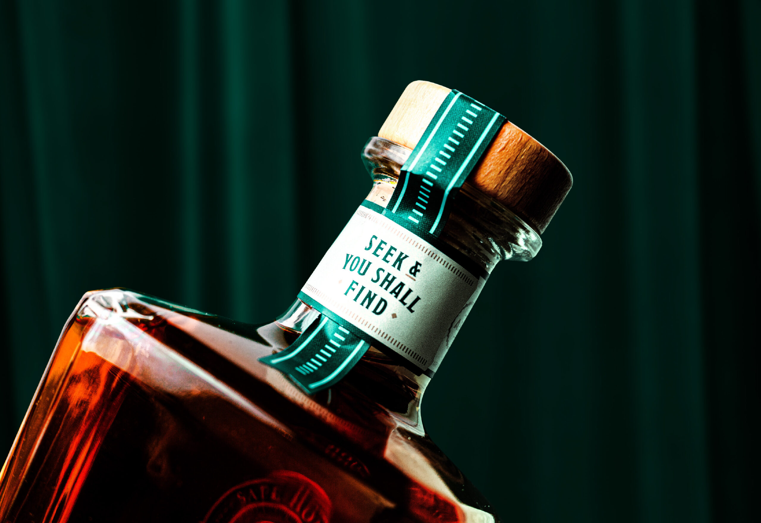 Prophet Share Bourbon Whiskey bottle design