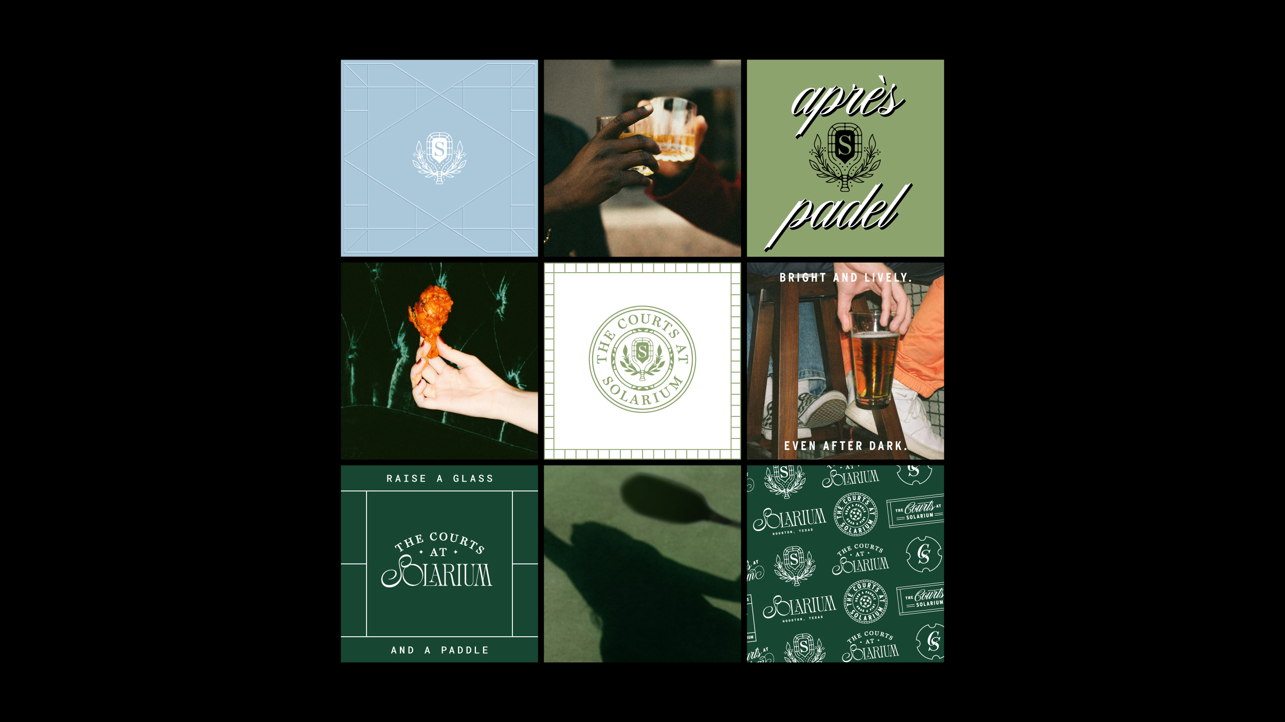 Solarium Instagram grid